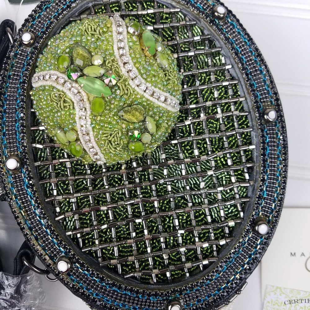 Mary Frances Tennis Racket '40 Love' Crossbody Bag - Picture 2 of 8
